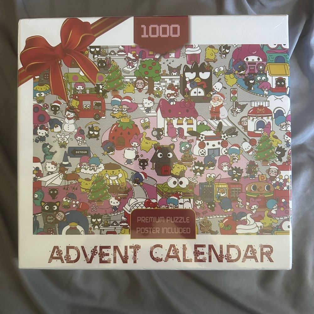 SANRIO PUZZLE (WITH POSTER) 1000 PIECE ADVENT CALENDAR